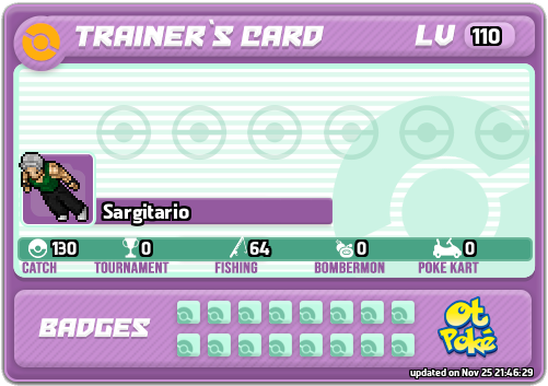 Sargitario Card otPokemon.com