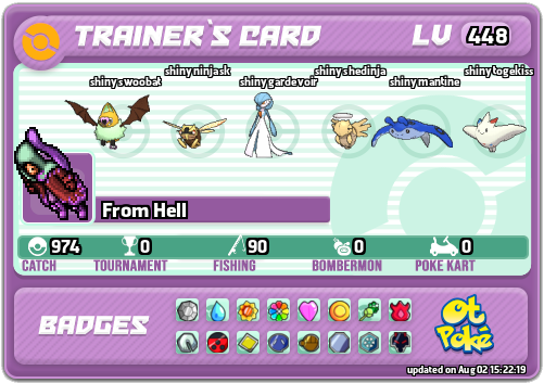 From Hell Card otPokemon.com