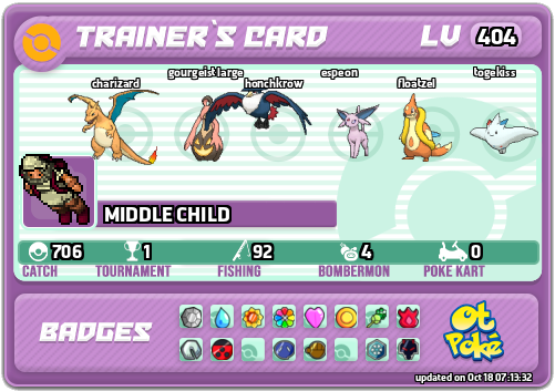 MIDDLE CHILD Card otPokemon.com