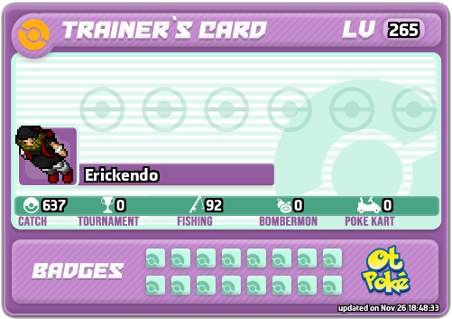 Erickendo Card otPokemon.com