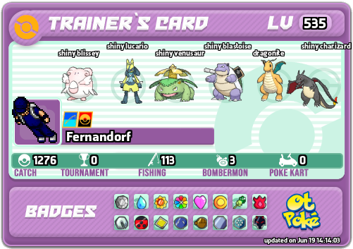 Fernandorf Card otPokemon.com