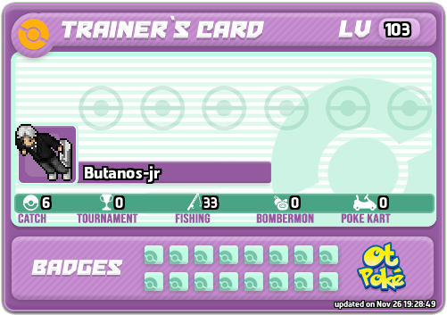 Butanos-jr Card otPokemon.com