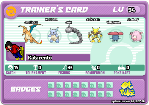 Katarento Card otPokemon.com