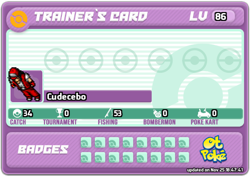 Cudecebo Card otPokemon.com