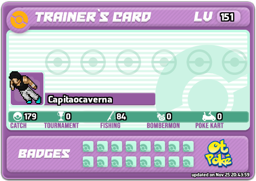 Capitaocaverna Card otPokemon.com