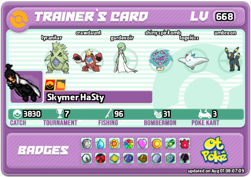 Skymer HaSty Card otPokemon.com