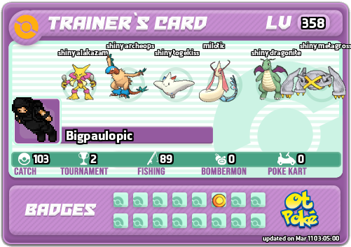 Bigpaulopic Card otPokemon.com