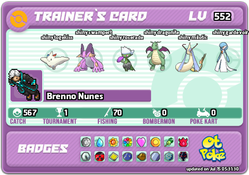 Brenno Nunes Card otPokemon.com