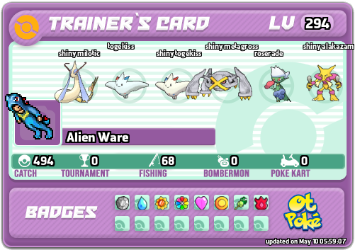 Alien Ware Card otPokemon.com