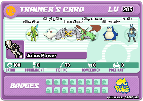 Julius Power Card otPokemon.com