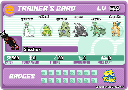 Siisshox Card otPokemon.com