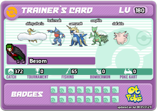 Besom Card otPokemon.com