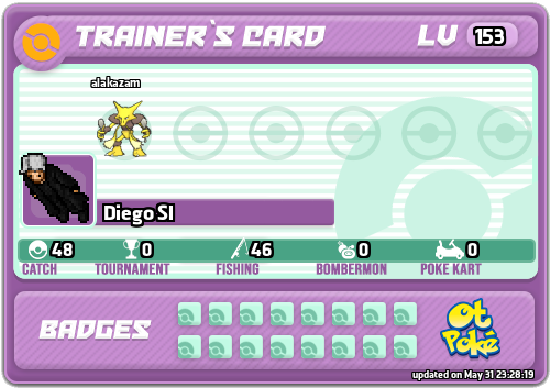 Diego Sl Card otPokemon.com