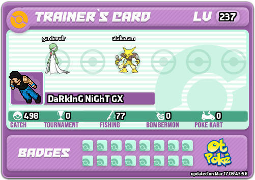 DaRkInG NiGhT GX Card otPokemon.com