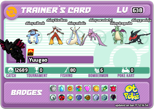 Yuugao Card otPokemon.com