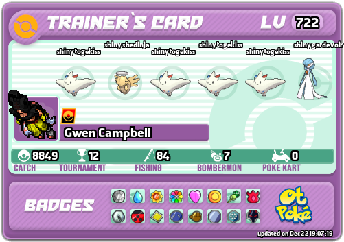 Gwen Campbell Card otPokemon.com