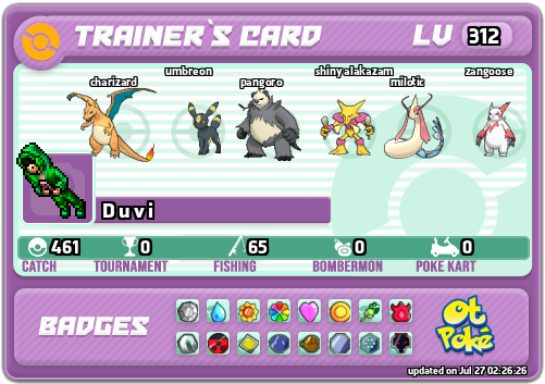 D u v i Card otPokemon.com
