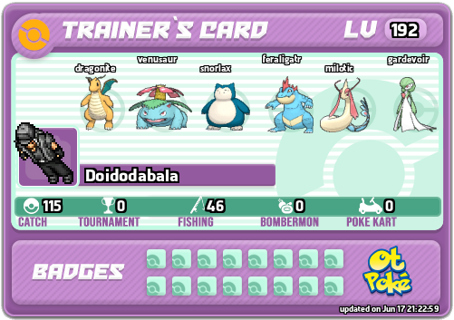 Doidodabala Card otPokemon.com