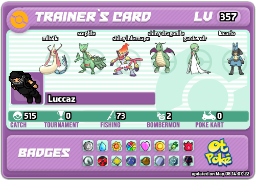 Luccaz Card otPokemon.com