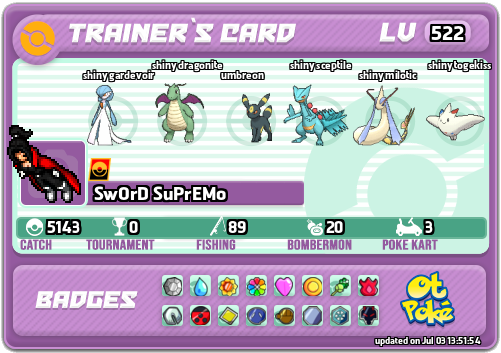 SwOrD SuPrEMo Card otPokemon.com
