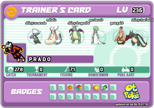P R A D O Card otPokemon.com