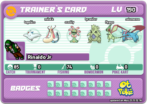 Rinaldo Jr Card otPokemon.com