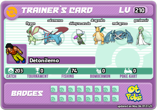 Detonilemo Card otPokemon.com