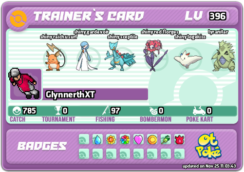 GlynnerthXT Card otPokemon.com