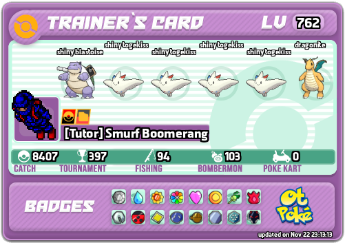 [Tutor] Smurf Boomerang Card otPokemon.com