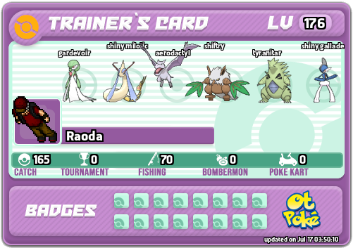 Raoda Card otPokemon.com