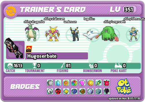 Hugoserbate Card otPokemon.com
