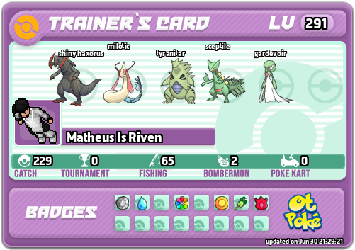Matheus Is Riven Card otPokemon.com