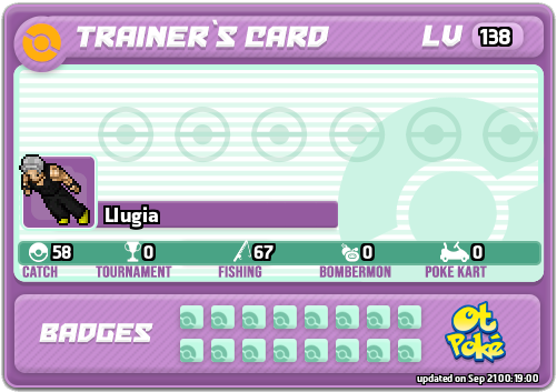 Llugia Card otPokemon.com