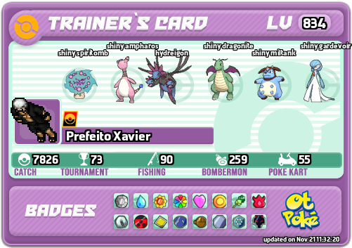 Prefeito Xavier Card otPokemon.com