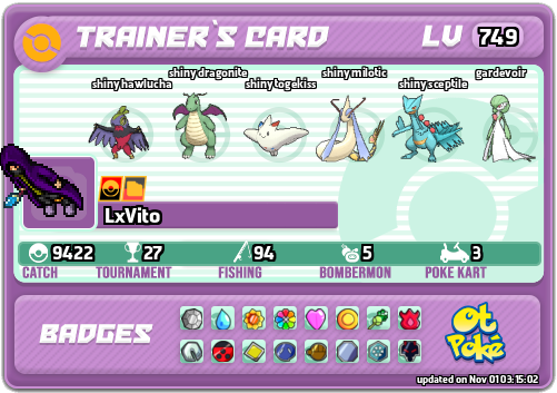 LxVito Card otPokemon.com