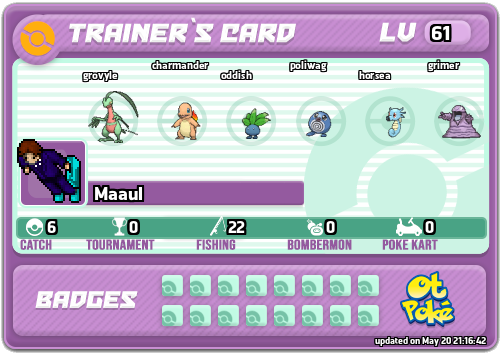 Maaul Card otPokemon.com