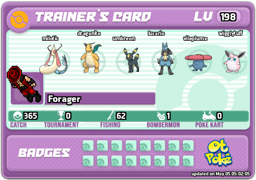Forager Card otPokemon.com