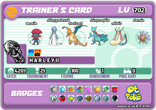 H A R L E Y II Card otPokemon.com