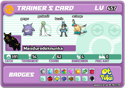 Maisdurodoknunka Card otPokemon.com