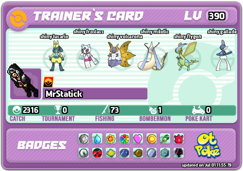 MrStatick Card otPokemon.com