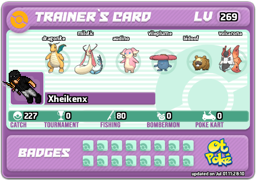 Xheikenx Card otPokemon.com