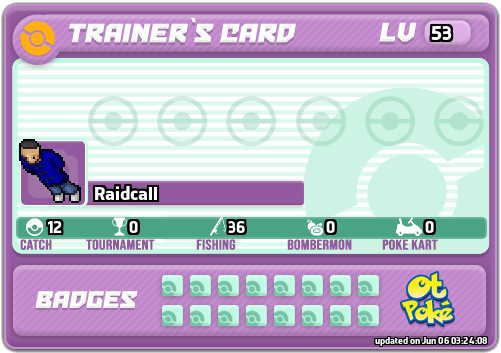 Raidcall Card otPokemon.com