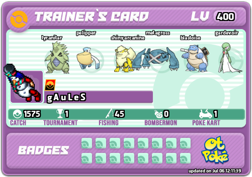 g A u L e S Card otPokemon.com