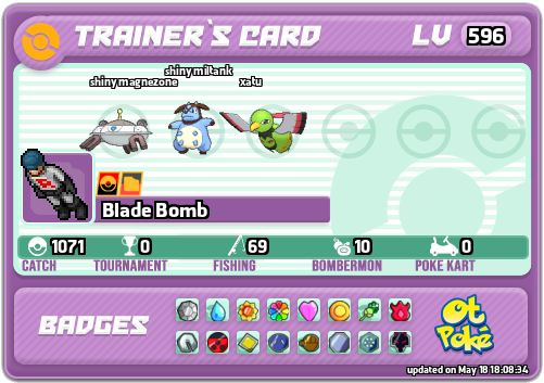 Blade Bomb Card otPokemon.com