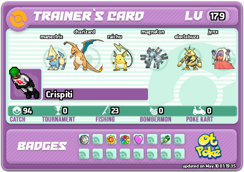 Crispiti Card otPokemon.com