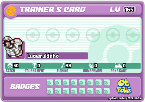 Lucasrukinho Card otPokemon.com