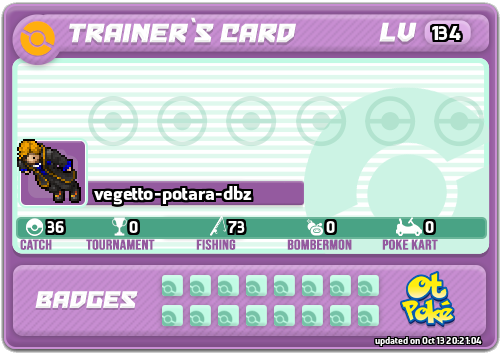 vegetto-potara-dbz Card otPokemon.com