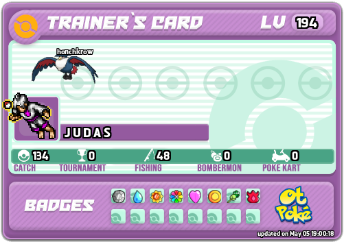 J U D A S Card otPokemon.com