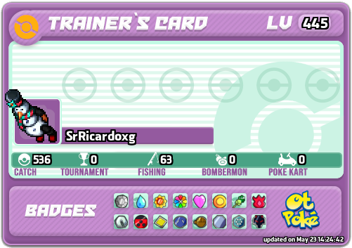 SrRicardoxg Card otPokemon.com