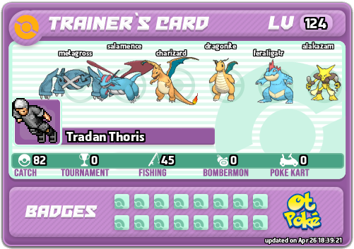 Tradan Thoris Card otPokemon.com